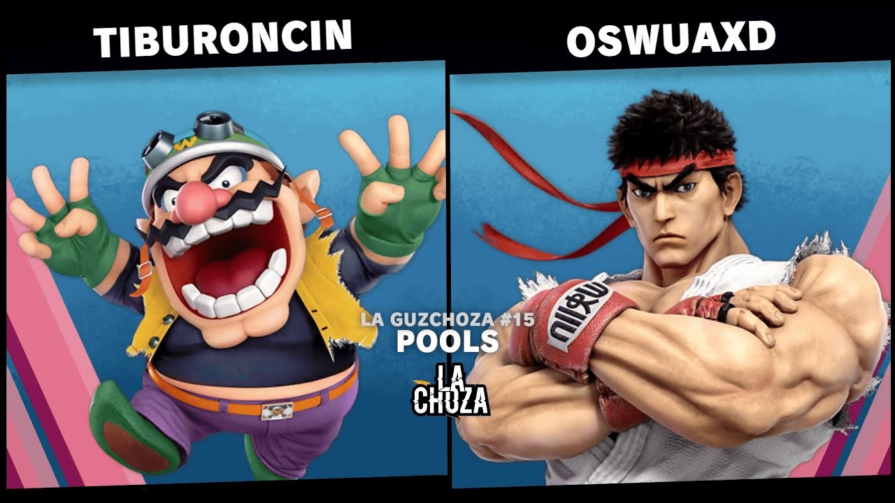 La GuzChoza #15 pools - Tiburoncin (Wario) vs OswuaXD (Ryu) Ultimate Singles