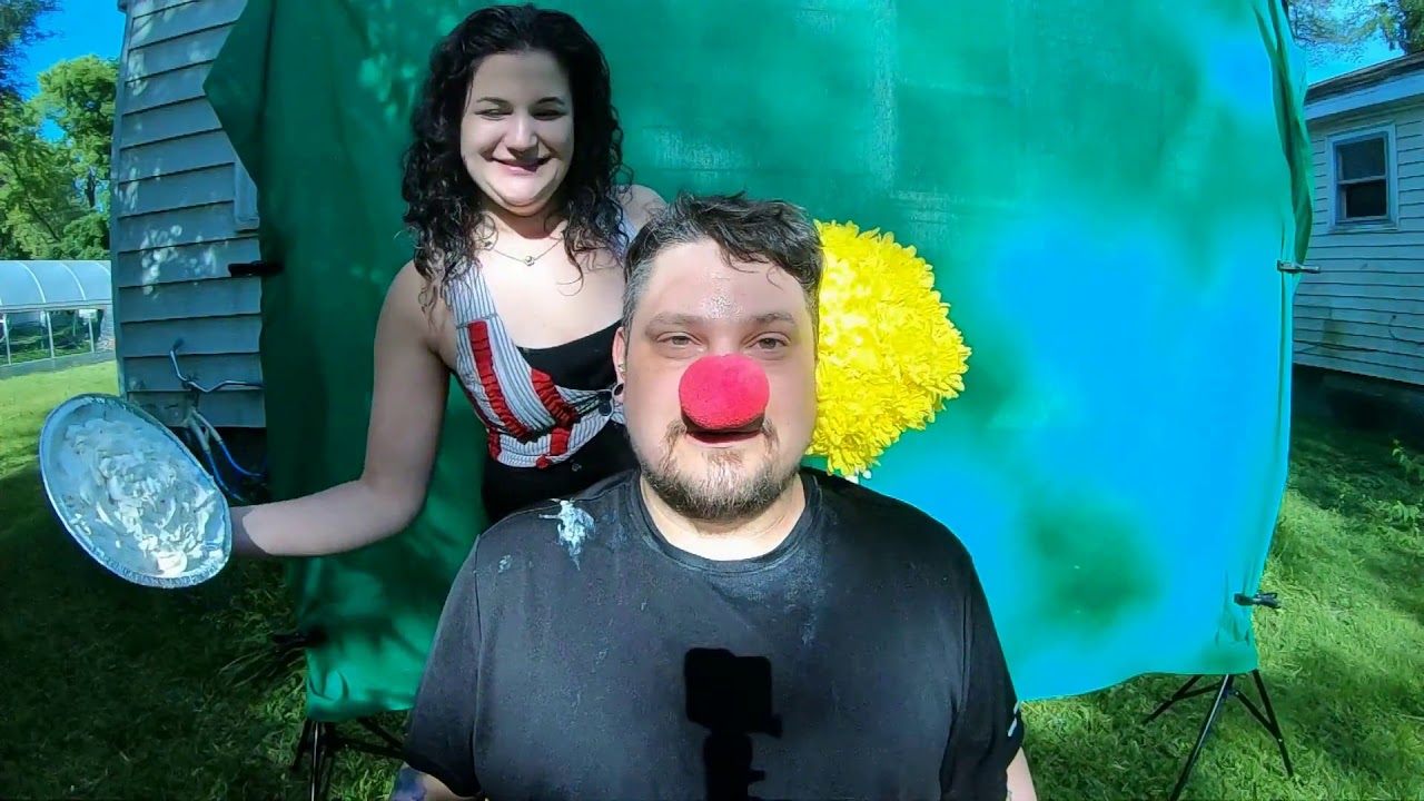 Burnlesque Pie Face Clown Stuff
