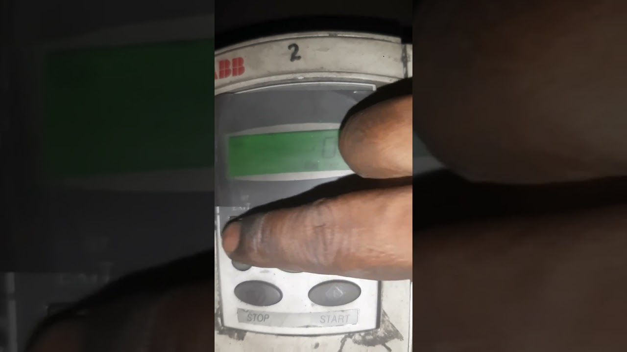 ABB ACS-550 BASICS PARAMETER SETTINGS AND ID RUN DITELS AND RECHECK PARAMETER