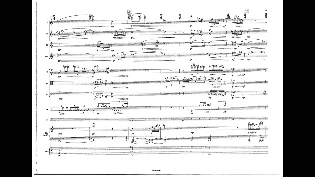 Enno Poppe - Salz (for ensemble) /w score (2005)