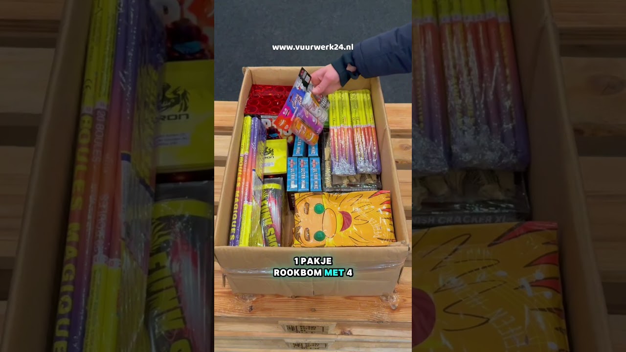 Dit vuurwerk heb je voor: &euro;200
