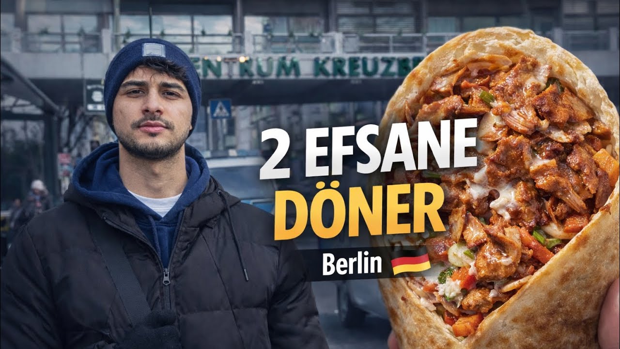 Berlin’de En İyi Döner Hangisi? 🇩🇪 (Berlin'de 36 Saat)