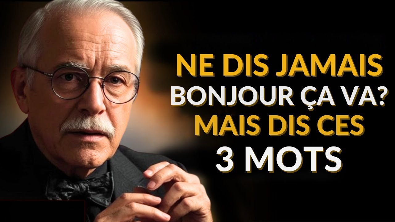 FAIS CES TROIS MOTS ET VOUS SEREZ ÉCOUTÉ ET VOUS ATTIREZ N'IMPORTE QUI