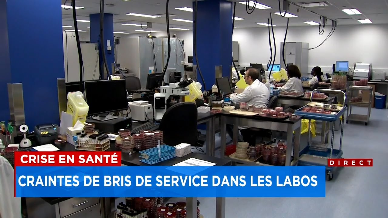 Crise en sant&eacute;: des craintes de bris de service dans les laboratoires de deux h&ocirc;pitaux &ndash; reportage