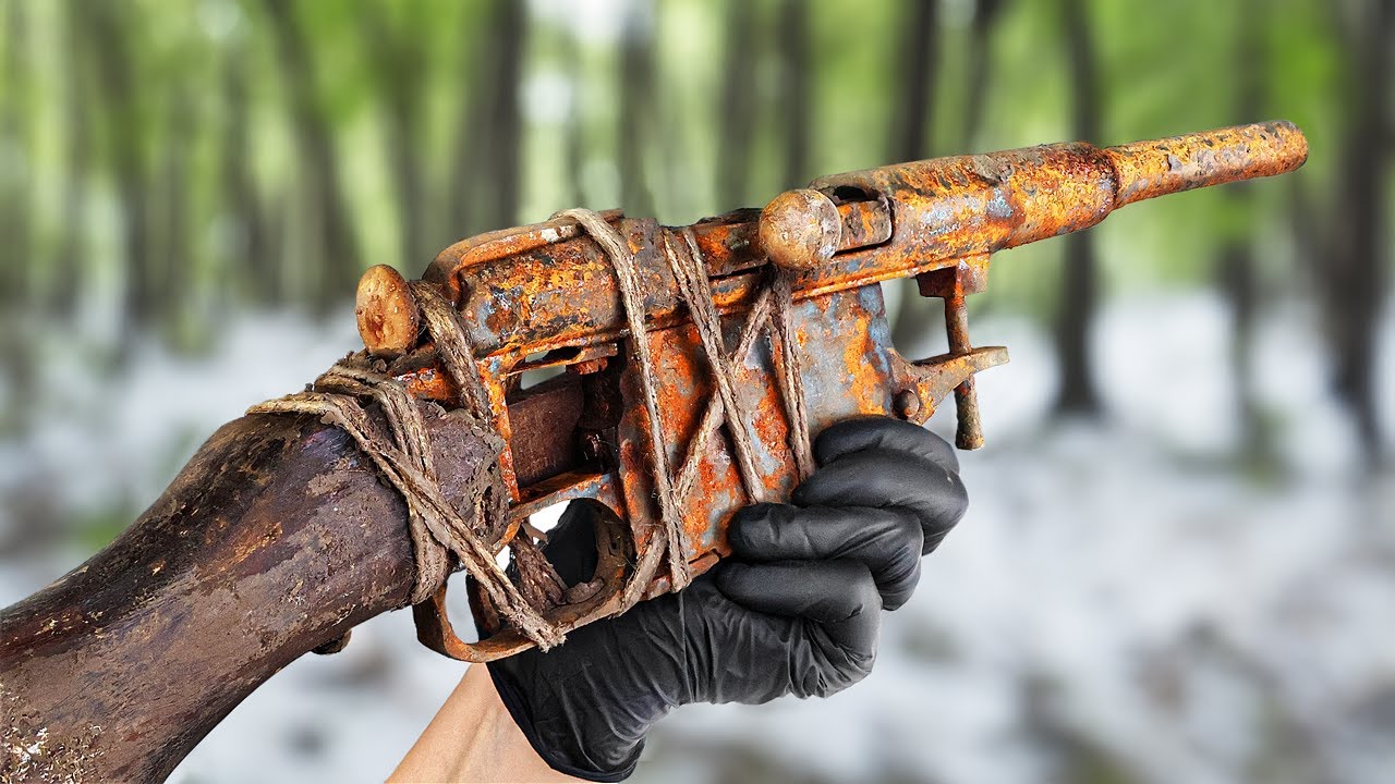 1949 Mosin-Nagant Obrez | Rusty Rifle Restoration