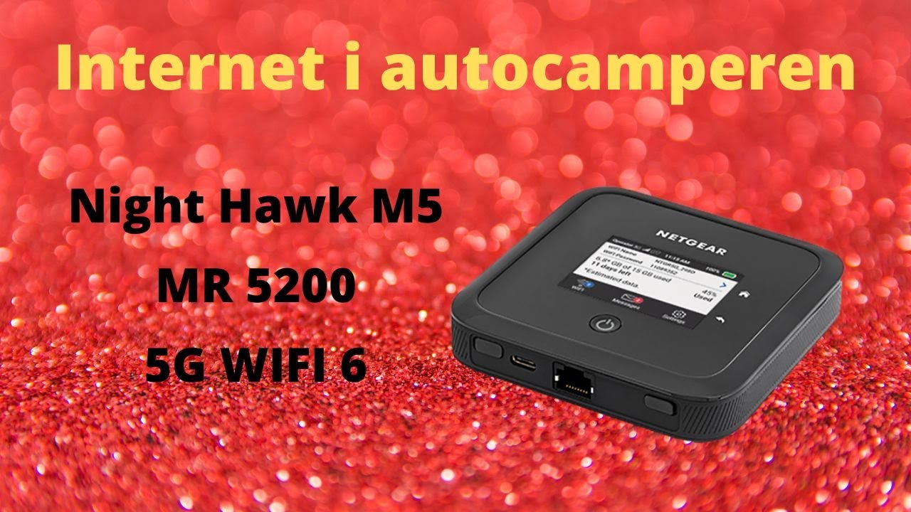 Internet i Autocamperen : Night Hawk MR 5200