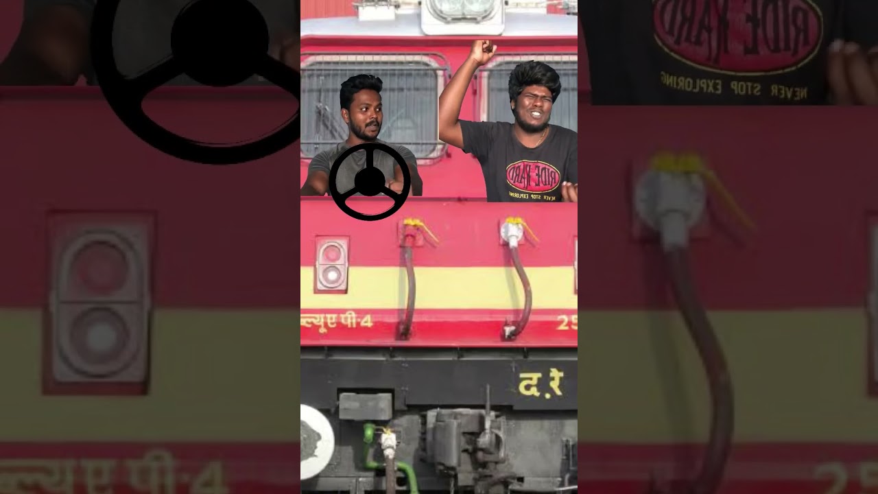 Train ah epdiyum niruthalama😰|#youtubeshorts #trending #pullingo #pullingogana #dance #tamil
