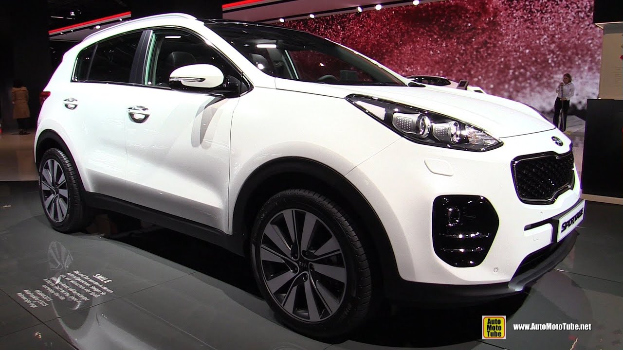 2016 KIA Sportage 1.7 CRDi Diesel - Exterior, Interior Walkaround - 2015 Frankfurt Motor Show