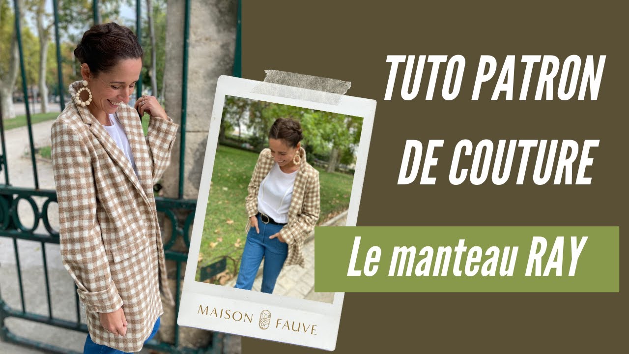 Tuto patron de couture du manteau Ray