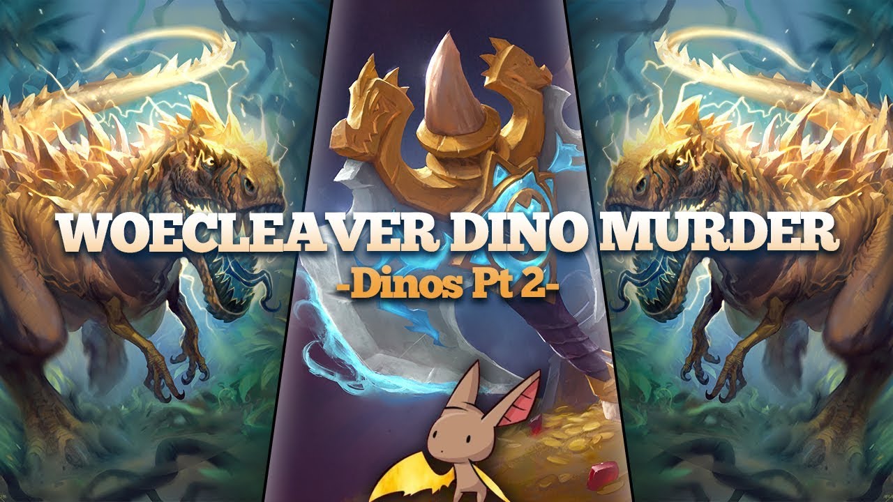 Murdering People with Woecleaver Dino Warrior