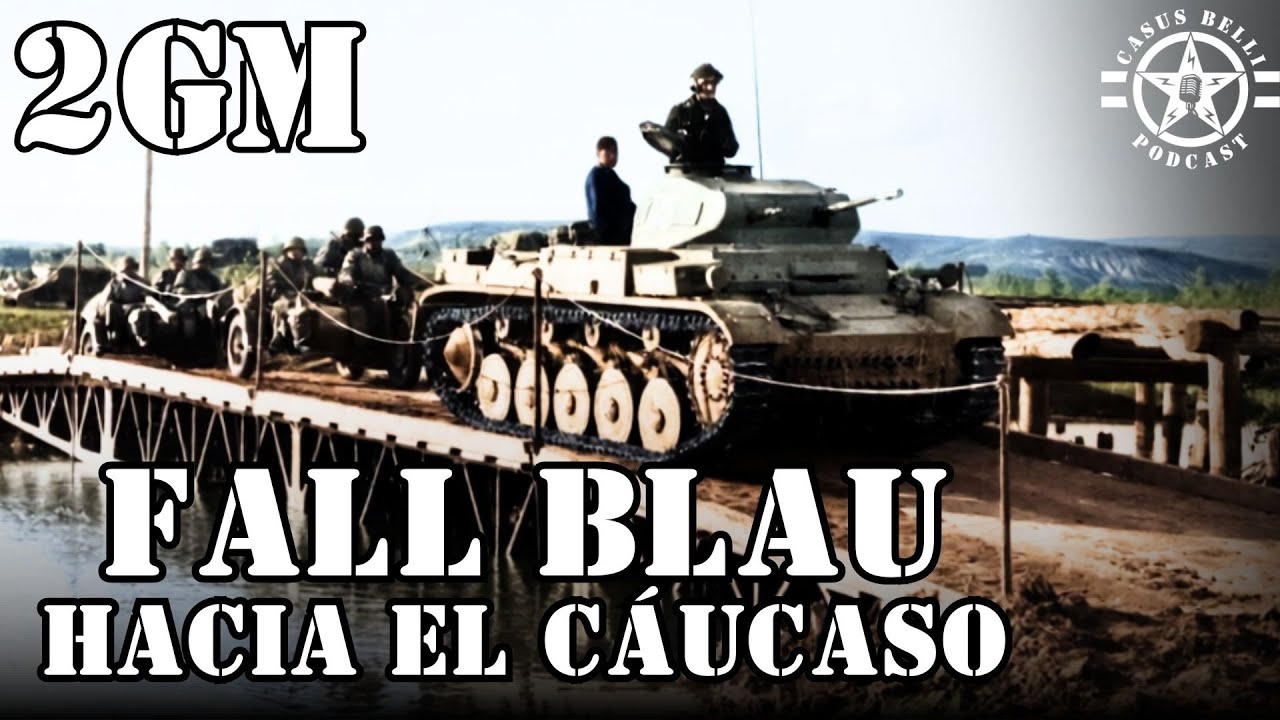 Fall Blau, la carrera hasta Stalingrado y el Cáucaso