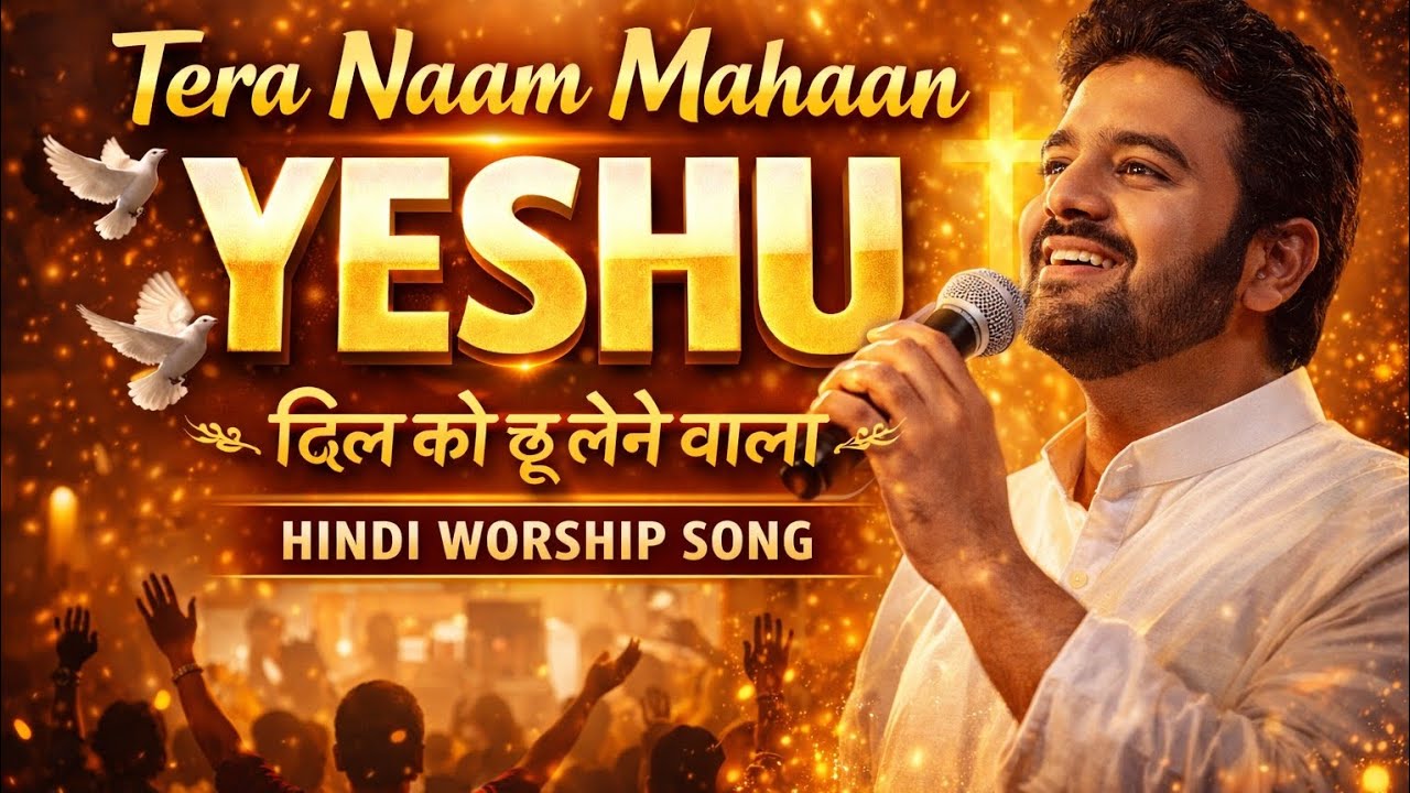 ✝️Tera Naam Mahaan Yeshu |💖 Hindi Jesus Worship Song 2026 | Heart Touching Christian Song❤️‍🩹