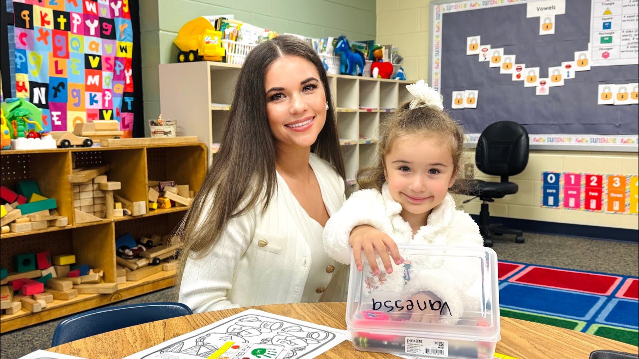 My Daughter’s First Day of Kindergarten | School Morning Routine & Classroom Tour