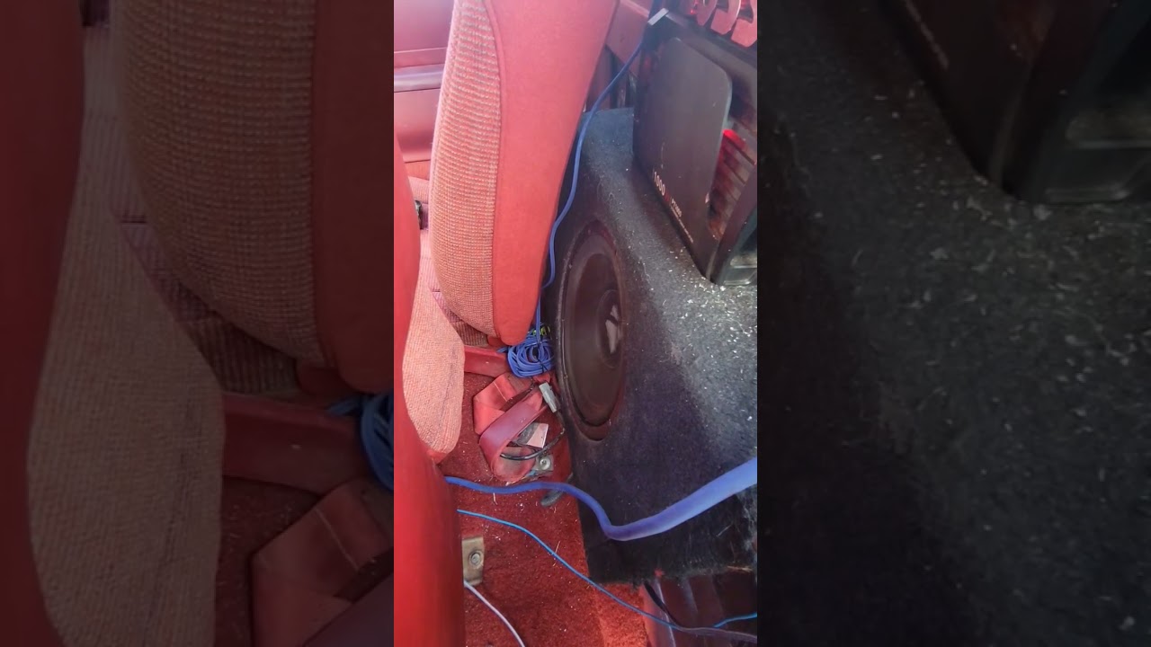 1989 ford ranger sound system update 8in sub next