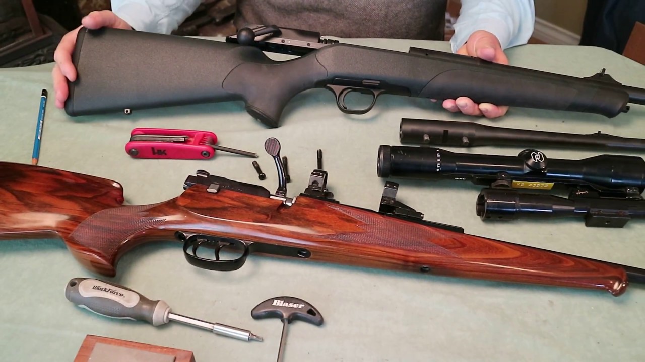 Разборка и особенности Mauser 66S и Blaser R8
