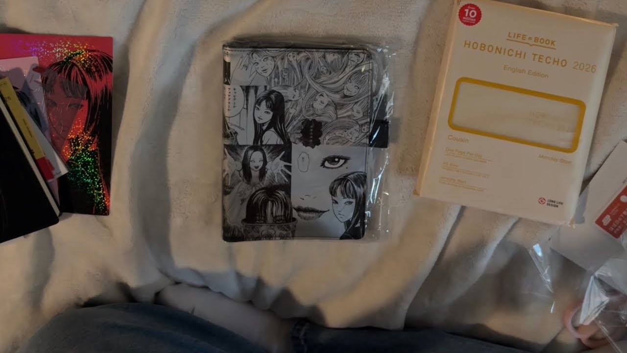 Tomie x Hobonichi | 2026 planner unboxing