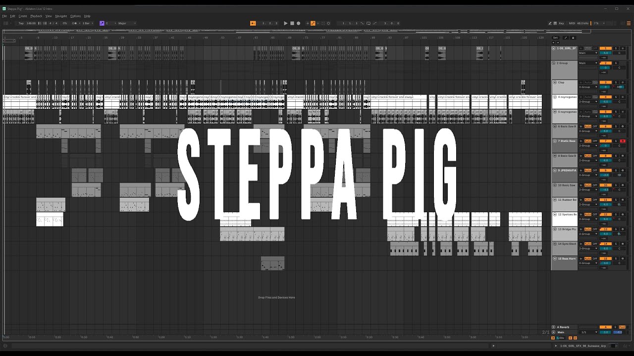 JPEGMAFIA, Danny Brown - Steppa Pig (Instrumental Remake)