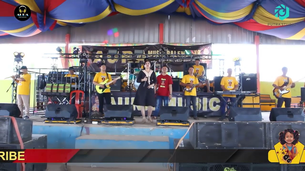 Sunyi voc Novi OM AURA MUSIC PALEMBANG || Cek sound edition 