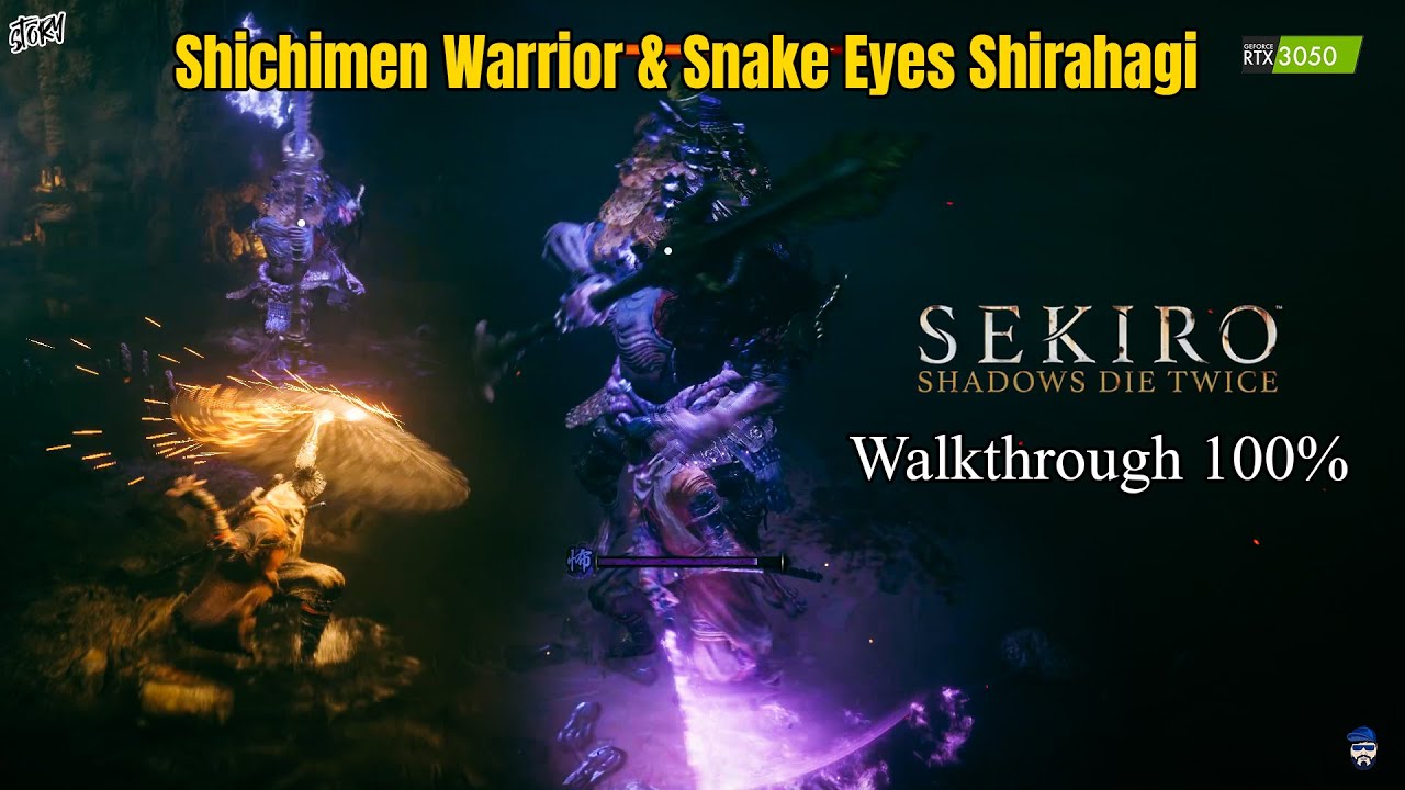 SEKIRO  SHADOWS DIE TWICE Shichimen Warrior & Snake Eyes Shirahagi