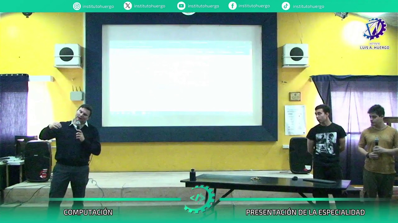 Presentación Computación - Ins. Ind Luis A. Huergo