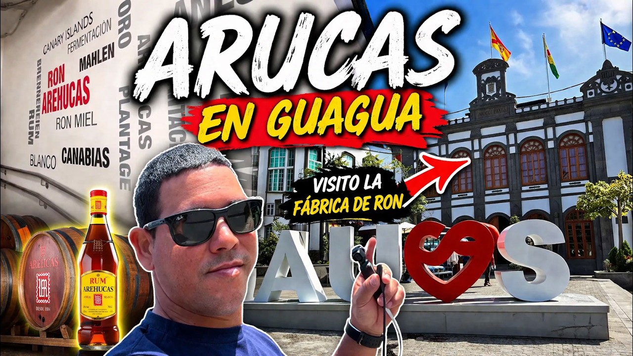 Ciudad ARUCAS. Lugar poco visitado en GRAN CANARIA, ESPAÑA🇪🇸 y QUE DEBES IR.