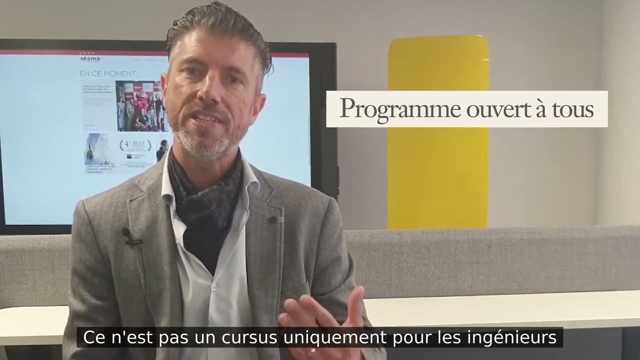 [INTERVIEW] Pierre Daniel, directeur du MS® Manager des Projets et Programmes à Lille | SKEMA