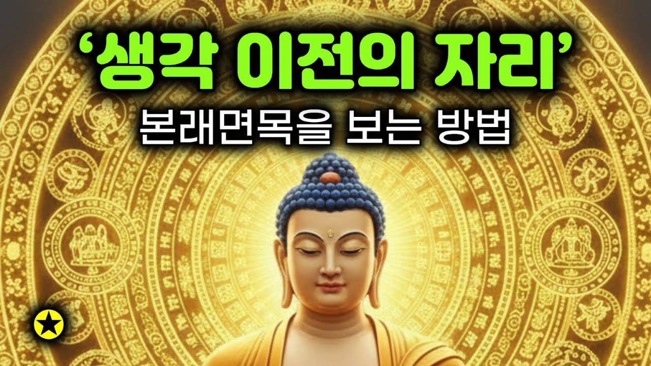 당신의 본래면목, 이렇게 봅니다 | 부모미생전 본래면목, 이 공식 하나면 끝난다 | 생각 이전의 자리를 보는 방법 | 부모미생전의 진면목을 보는 법