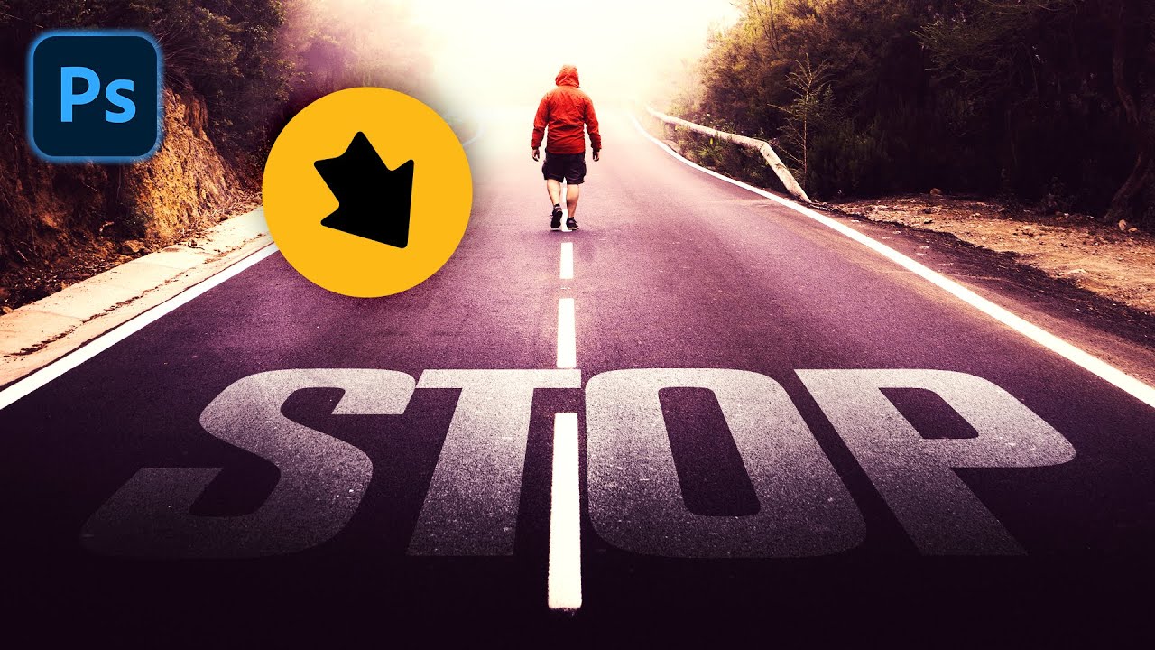 Перспективный текст в Photoshop (для НОВИЧКОВ!)