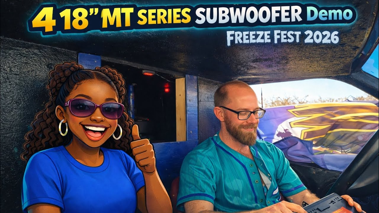 4 18” MT Series Subwoofer Demo| Freeze Fest 2026