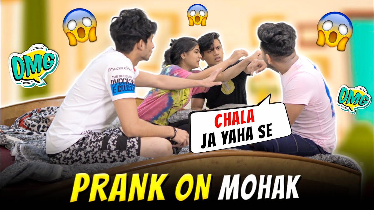 SAYING I LOVE U TO SURBHI IN FRONT OF MOHAK 😳 | NITESH PASWAN