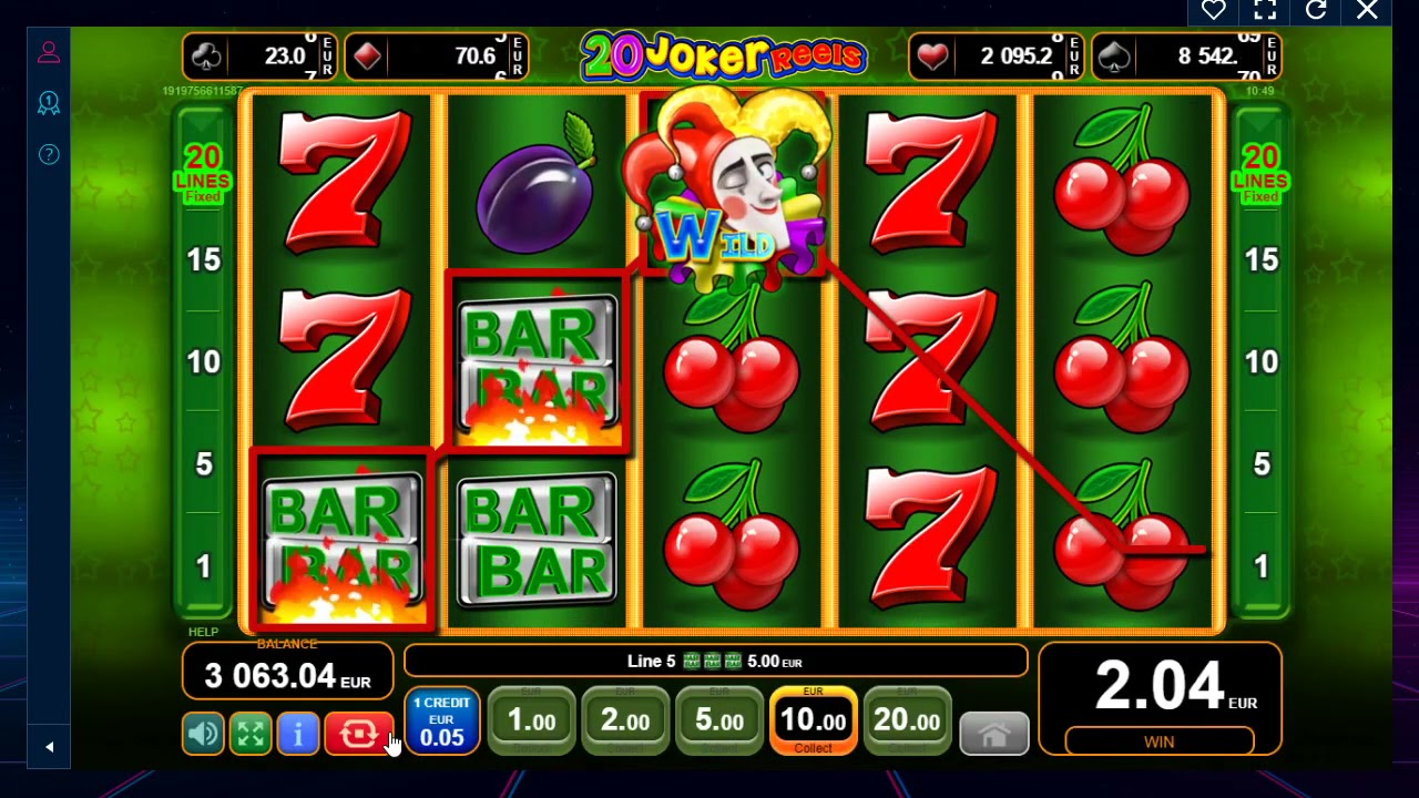 20 Joker Reels Slot Review - BigWinGuide