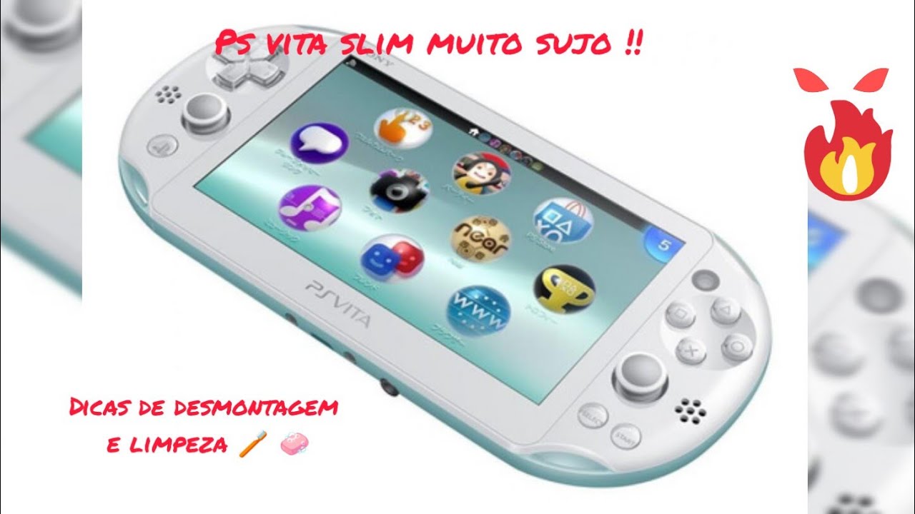 Manutenção do Ps vita slim !!!!