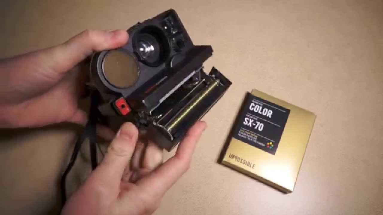 SONAR OneStep & SX-70 polariod film