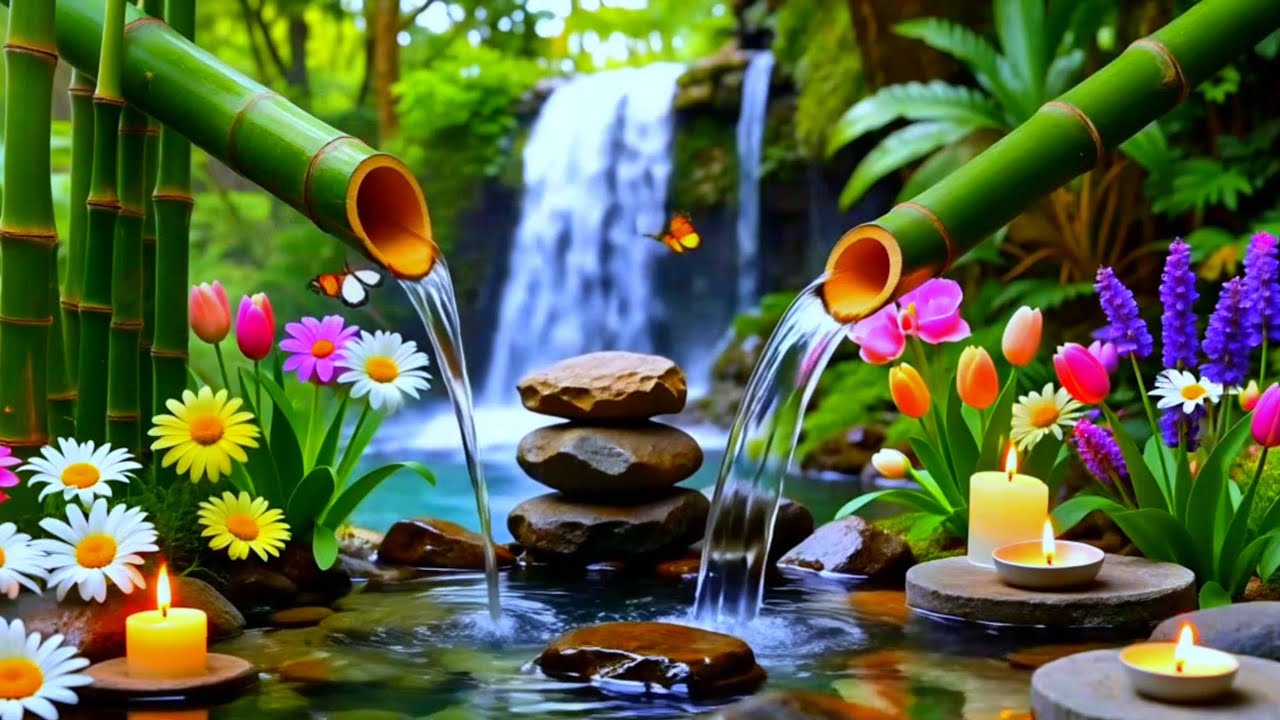 Gentle Bamboo Wind & Piano Melodies | Sleep & Mindfulness Music