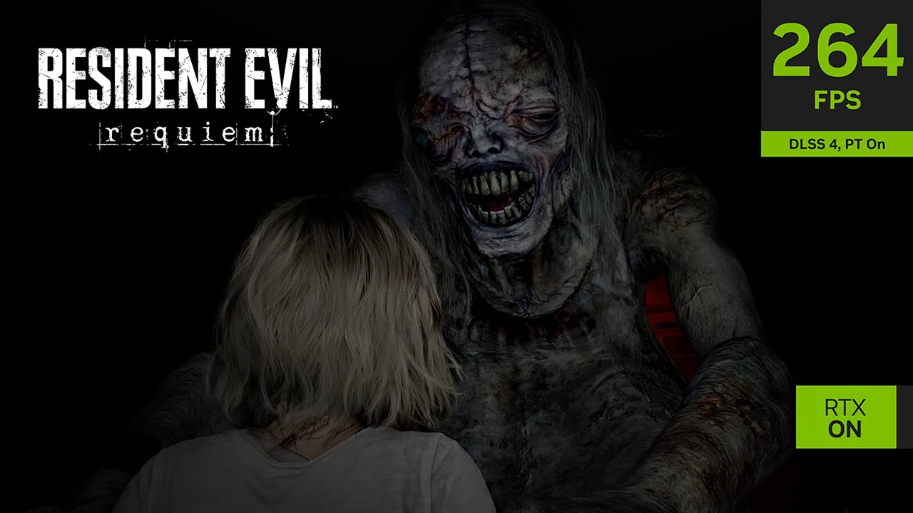 Resident Evil Requiem | 4K Path Tracing & NVIDIA DLSS 4 Trailer