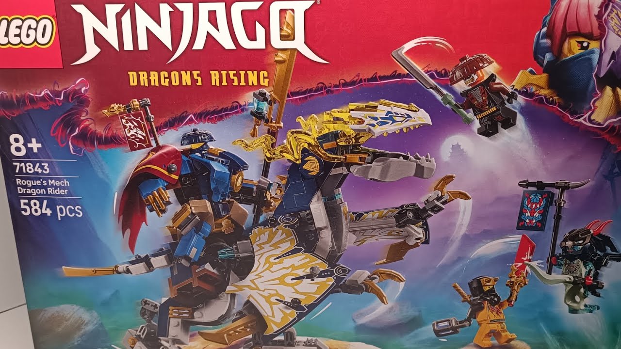 Recenzja zestawu LEGO Ninjago z smokiem /71843