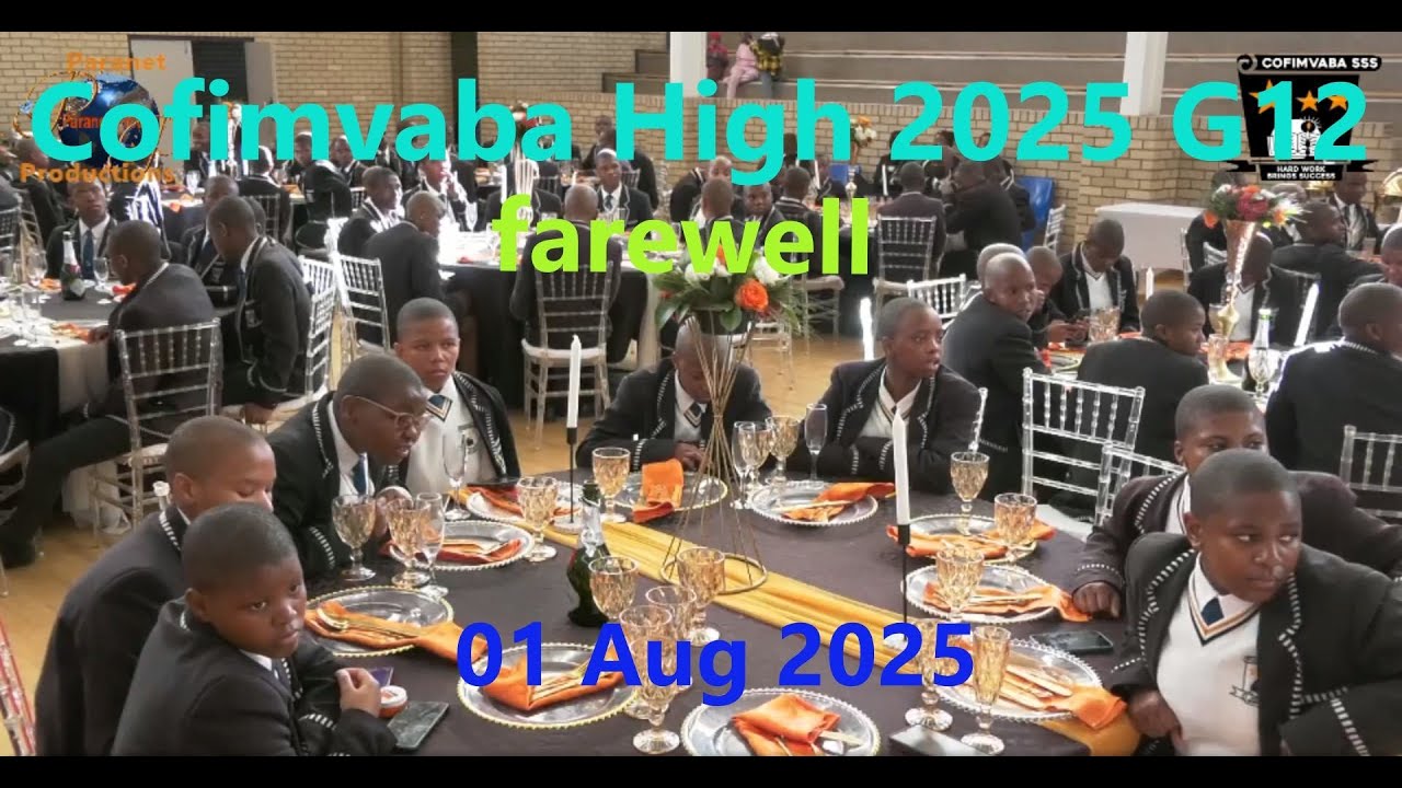 Cofimvaba high G12 2025 farewell