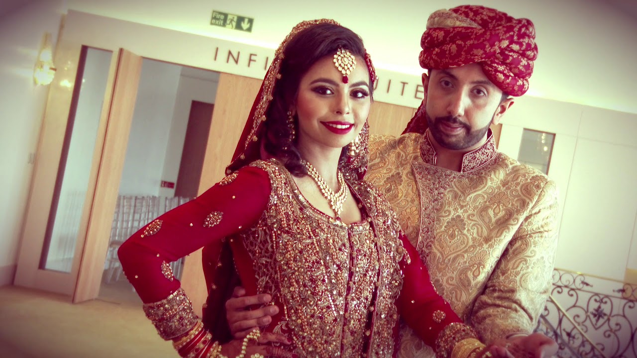 Asian Wedding Cinematography, Meridian grand london, Sana & Mohsan's wedding
