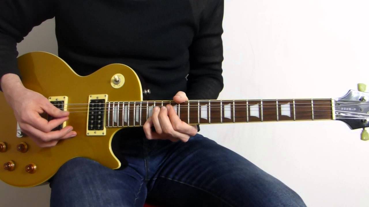 Guns N' Roses Wild Horses Cover - Tokyo 92 - Guitar Lesson