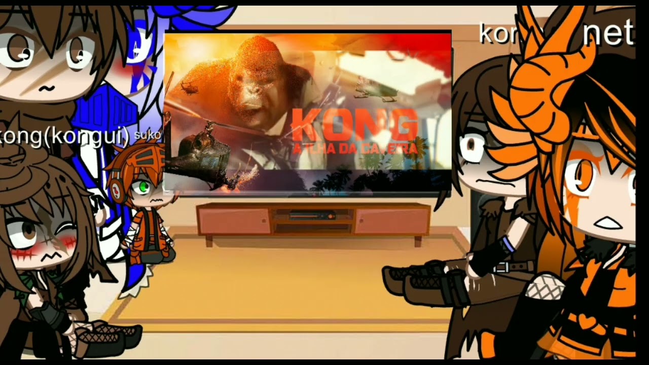 la familia de kong reaccionan a kong isla calabera(lean la descripcion)