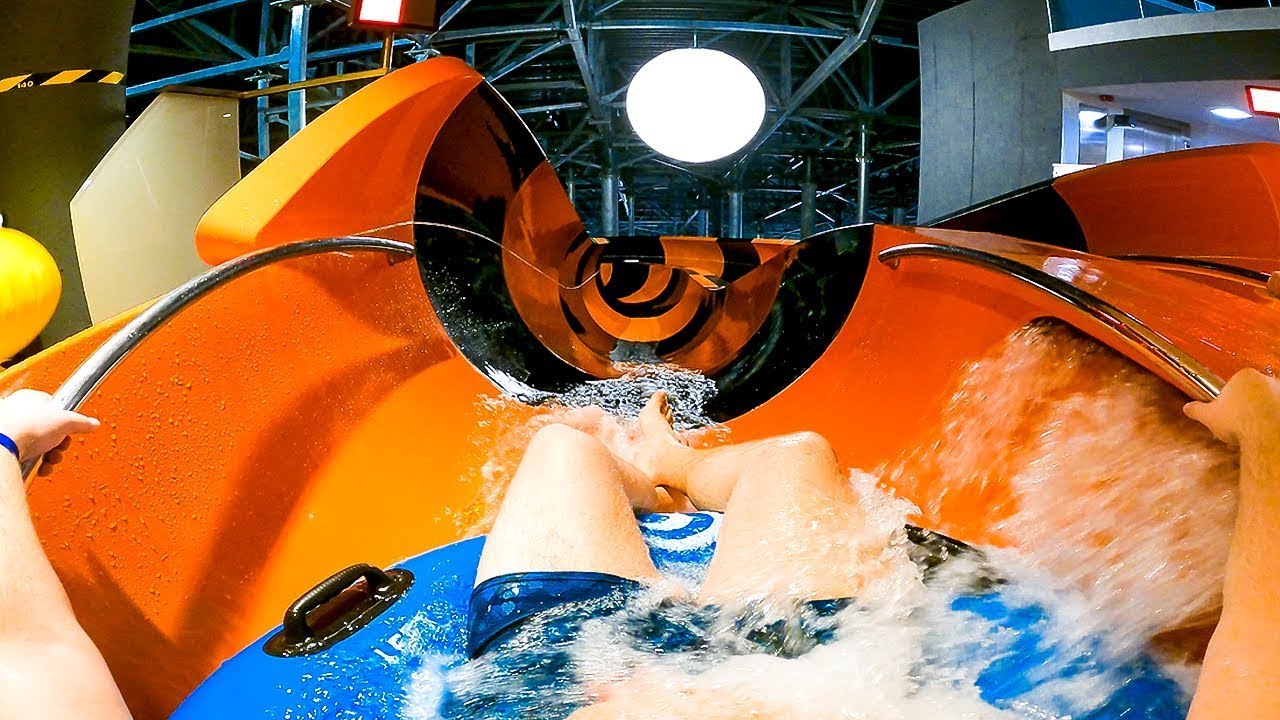 Extreme Water Coaster - Tiger's Race Water Slide at Suntago