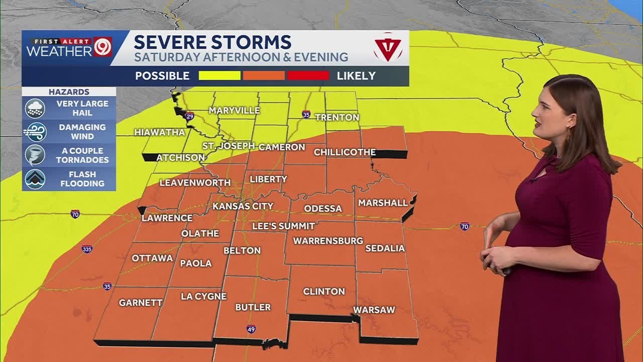 Kansas City Weather Forecast Friday, June 12, 2026
