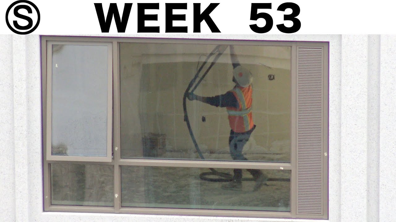 One-week construction time-lapse with closeups: Week 53 of the Ⓢ-series