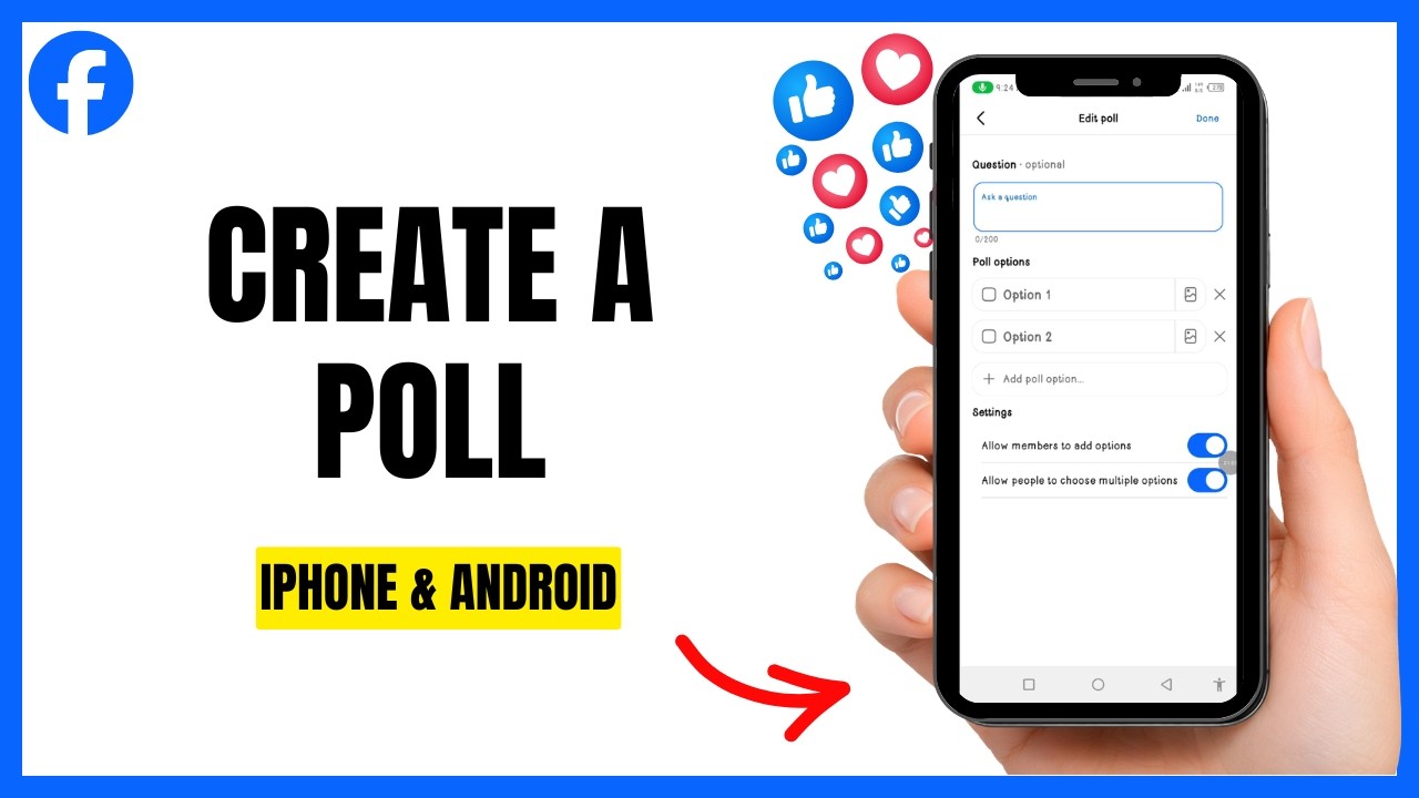 Want more engagement? Create a Facebook poll