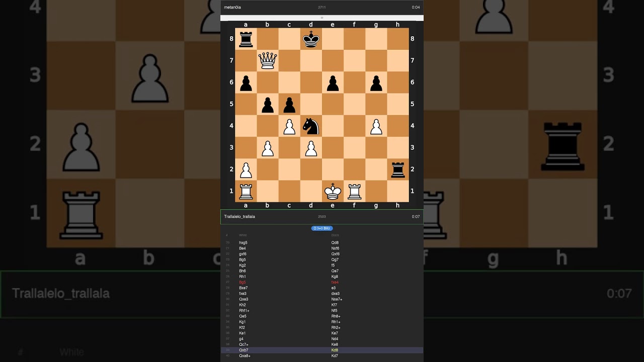 Trallalelo_trallala (2503) vs metan0ia (2711) | Sicilian Defense: French Variation | Lichess Top Gam