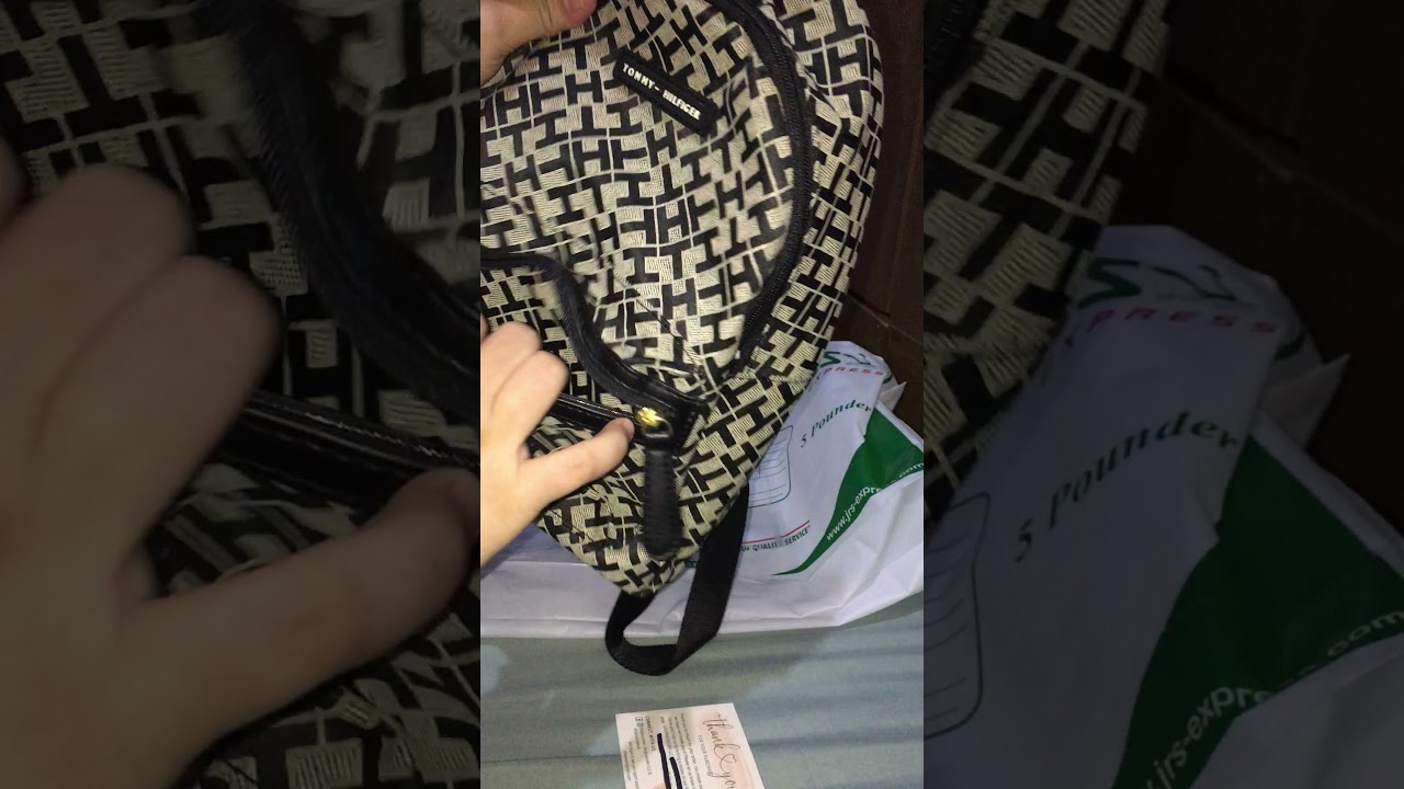 Original Tommy Hilfiger Backpack Medium - Monogram Signature Logo