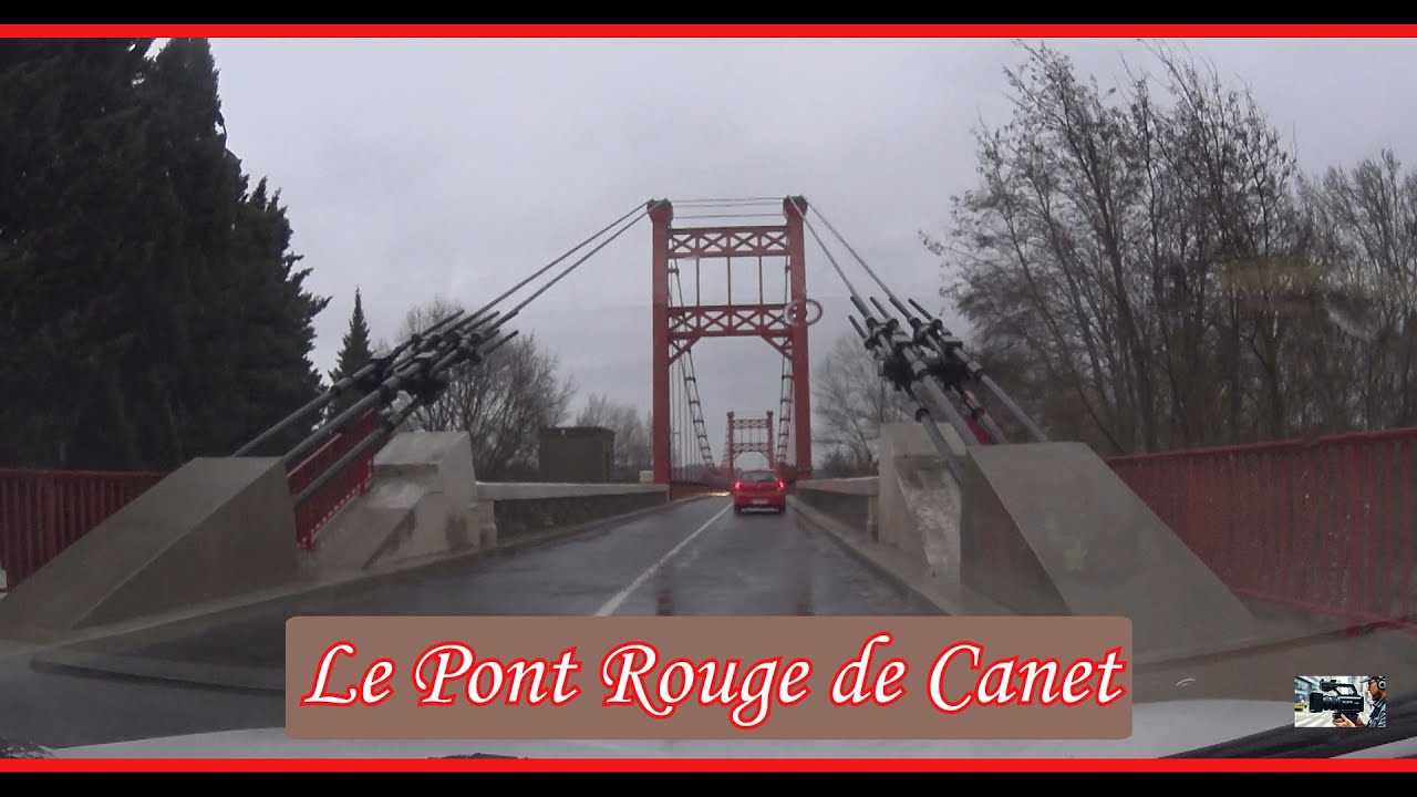 Le pont rouge de Canet 2025