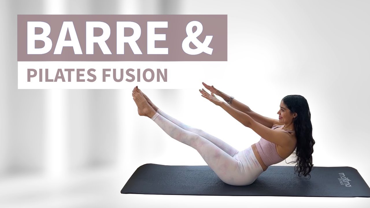 25 MIN | Pilates & Barre Fusion Workout | To Tone Sculpt And Stretch!