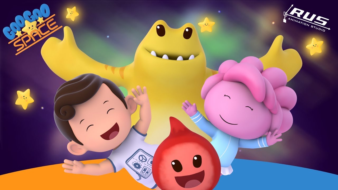 Open Shut Them nursery rhymes | GooGoo Space Journey