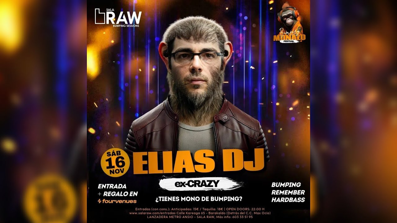 Sesión: Elias Dj @ RAW (Bumping Monazo Festival, 16/11/2024)